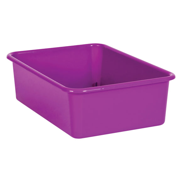 Purple Large Storage Bin