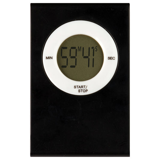 Digital Timer Black Magnetic