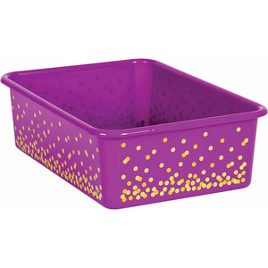 Purple Confetti Large Storage