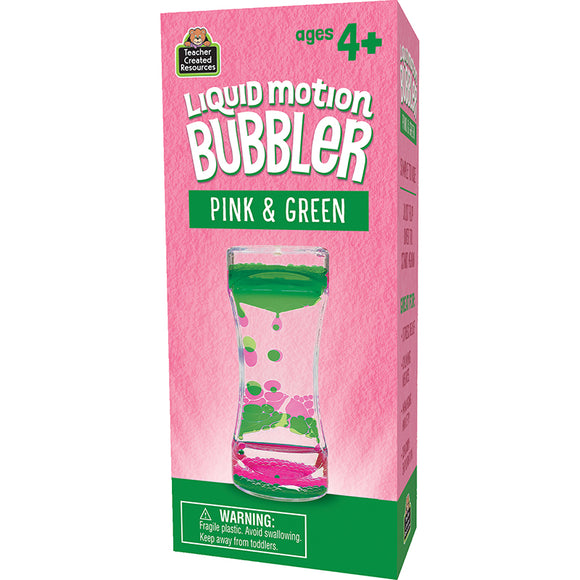 Pink Green Motion Bubbler