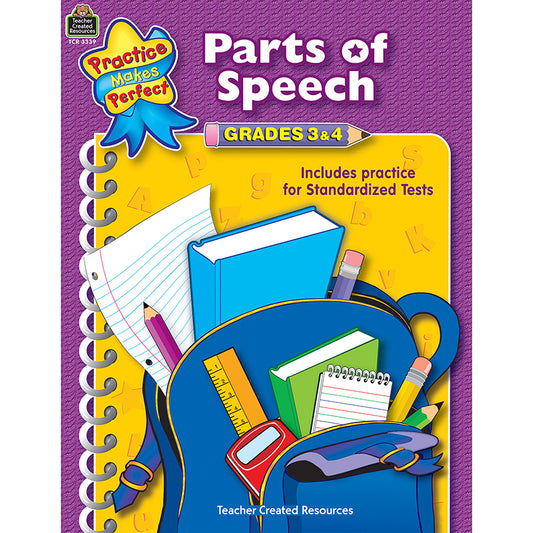 PARTS OF SPEECH    GR 3-4