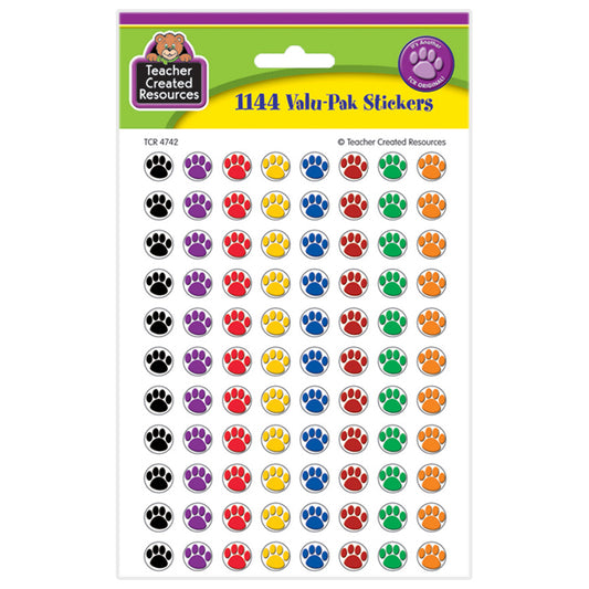 STICKER COLORFUL PAW