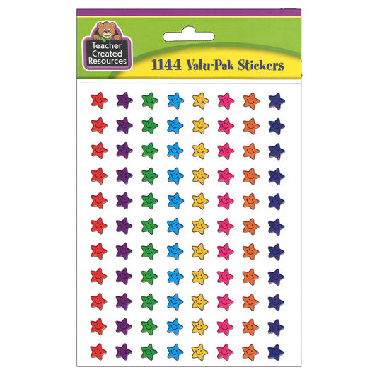 SMILEY STARS MINI STICKERS VALU-PAK 1144/PK
