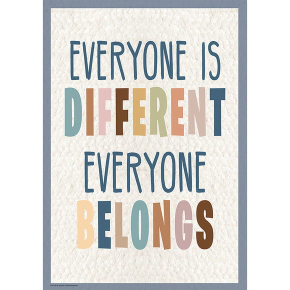 Poster Everyone is Different