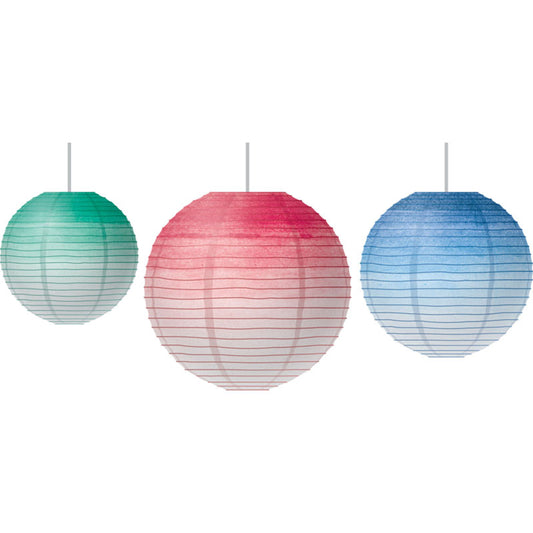 Watercolor Paper Lanterns
