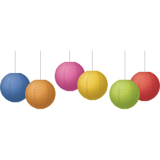 Colorful 8" Hanging Paper