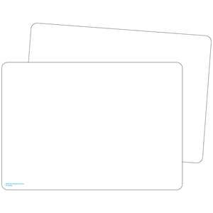 Double Sided Blank Dry Erase