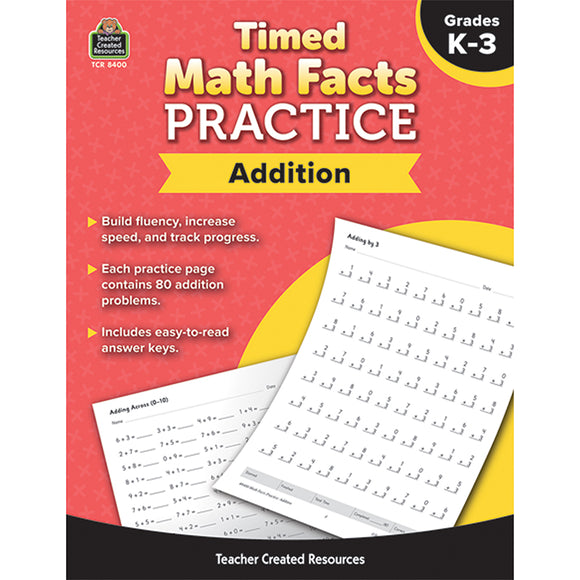 Addition Timed Math Practice