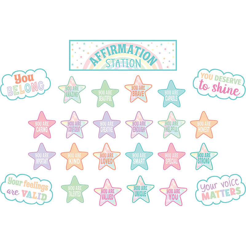 Positive Affirmations Pastel