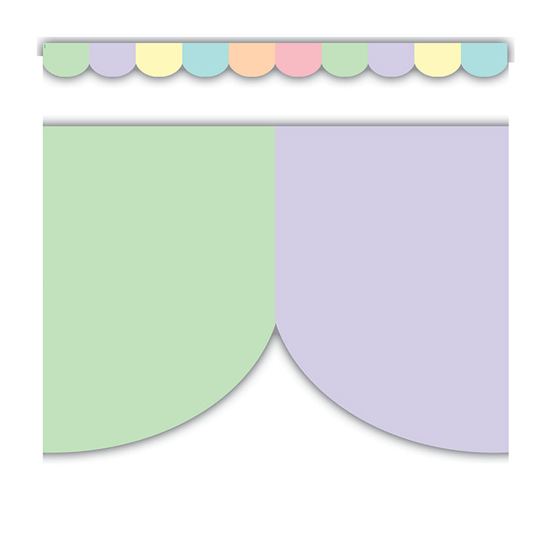 Pastel Pop Scalloped