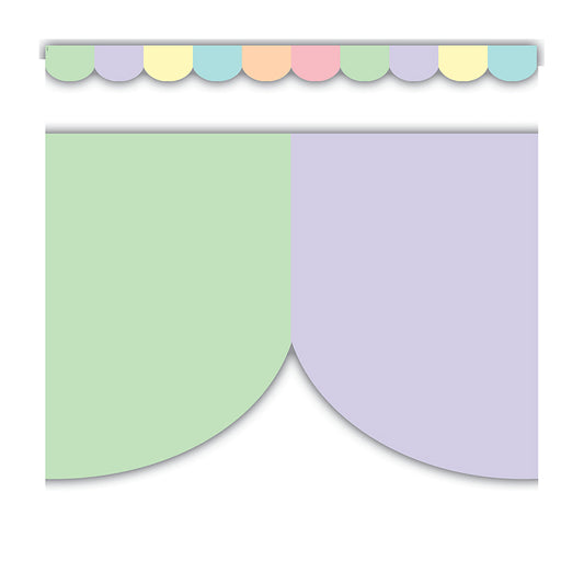 Pastel Pop Scalloped