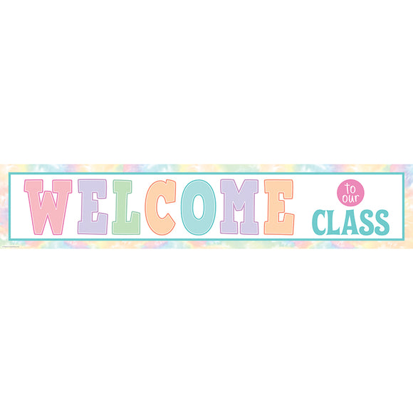 Welcome to Our Class Pastel