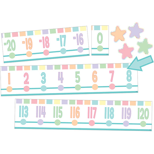 Number LIne Pastel Pop