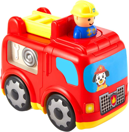 Kidoozie Press'n Zoom Fire Engine