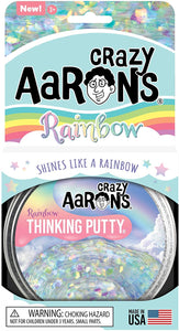 Crazy Aaron's Rainbow Thinking Putty