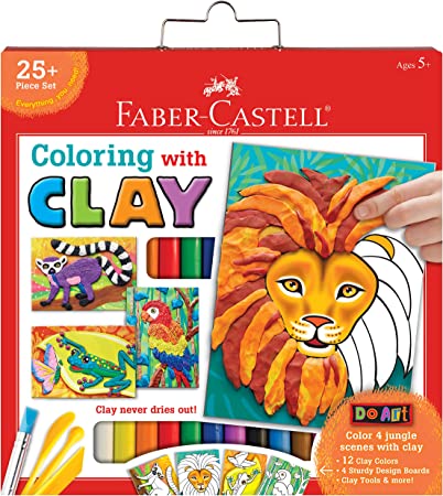 Coloring with Clay - Rainforest